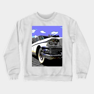 Cartoon Classic Car Crewneck Sweatshirt